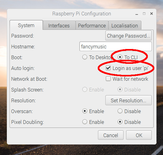 Open Config Program